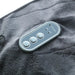 A close up of the control panel on the Lifemax Far Infrared Heated Lap Blanket