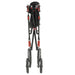 shows a folded up nitro hd rollator