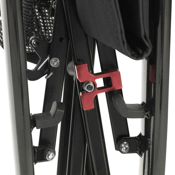 shows a close up of a folded up nitro hd rollator
