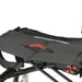 shows a close up of the seat on the nitro hd rollator