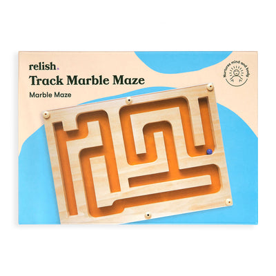 shows the track marble marble maze