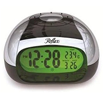 The Talking LCD Alarm Clock with Spoken Temperature