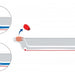 A diagram showing how the Ornamin Keep Warm Bowl, keeps warm