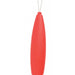 shows the red plastic handled button hook zipper