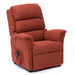 shows the terracotta nevada dual motor rise and recline chair