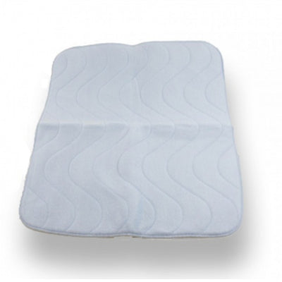 Quilted Top Chair Pad - Blue