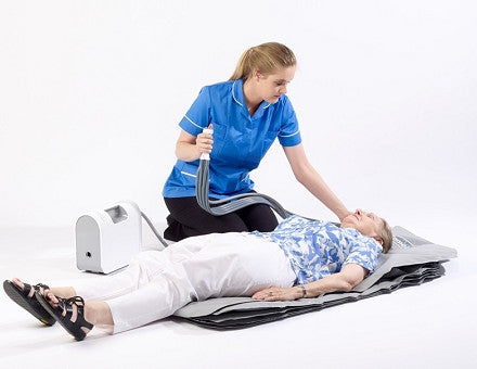 someone using the Mangar Camel Lifting Cushion