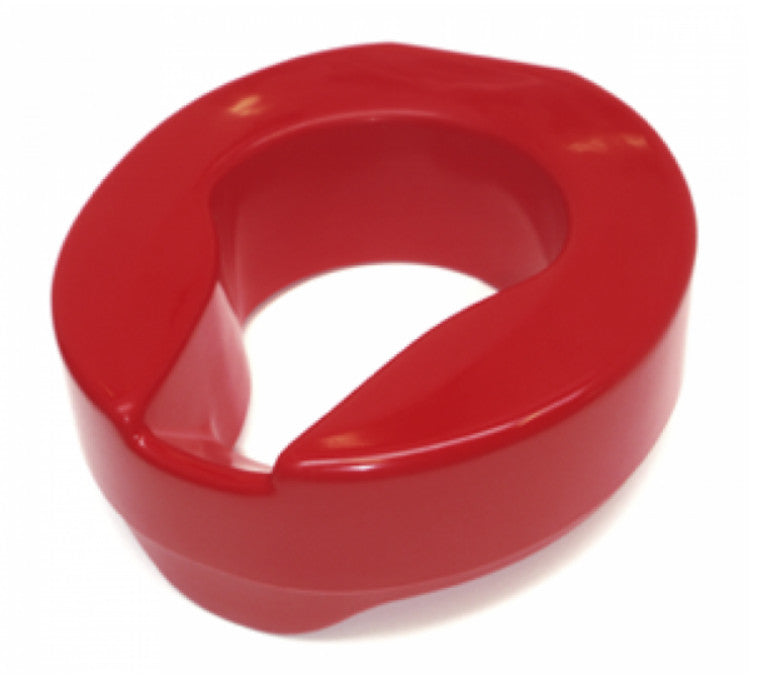 Red Raised Toilet Seat