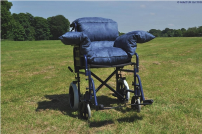 Harley T-Shaped Wheelchair Cushion – blue