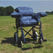 Harley T-Shaped Wheelchair Cushion – blue