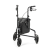 shows the Days Lightweight Tri Walker Rollator in Graphite