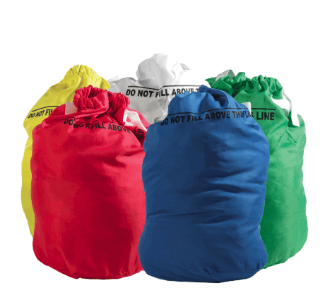 shows the SafeKnot Laundry Bags