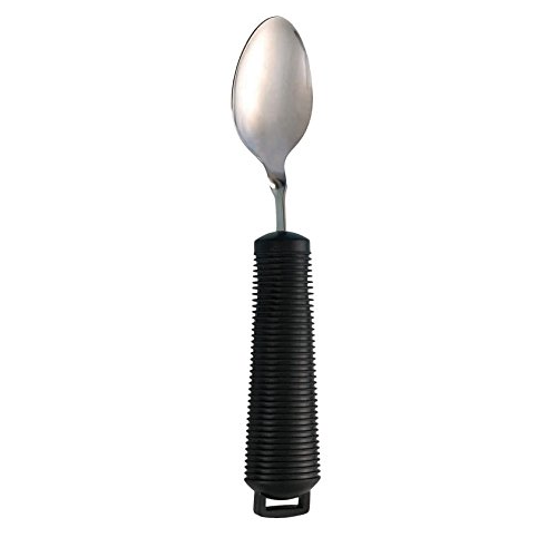 shows the bendable teaspoon