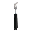 the black bendable fork