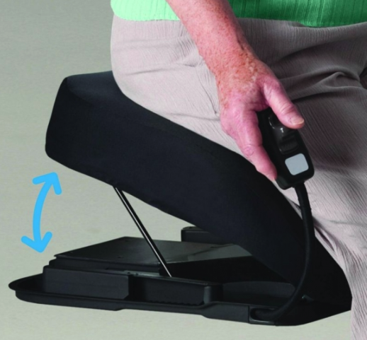 shows the uplift premium powered lifting seat