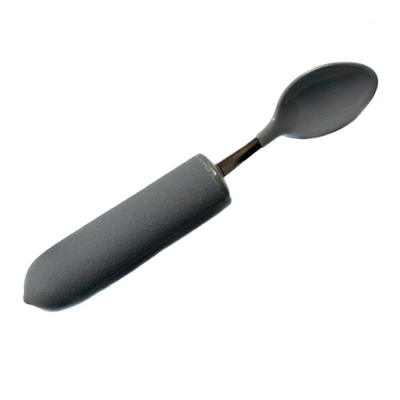 shows the weighted coated youth spoon with small handle