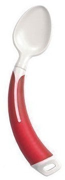 Curved Spoon – left-handed red