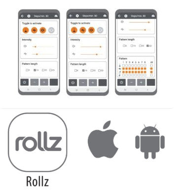 shows the rollz motion rhythm app