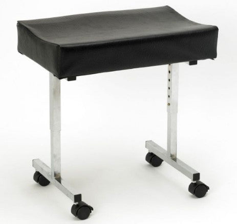 shows the adjustable height footstool at its highest height