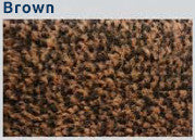 A close up of the Brown Coloured WacMat Carpet Protector