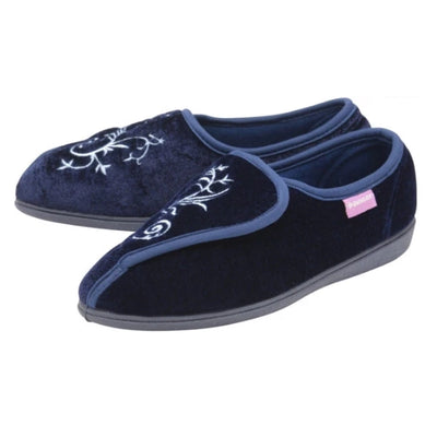 Elena Slippers - Navy