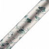 shows a close up of the ivy pattern on the folding adjustable arthritis grip cane