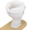 shows the 4 inch ashby easyfit raised toilet seat