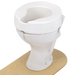 shows the 4 inch ashby easyfit raised toilet seat