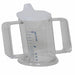 shows the handycup - heavy duty with the lid on