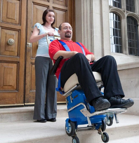 Stairmatic Stair Climber being used