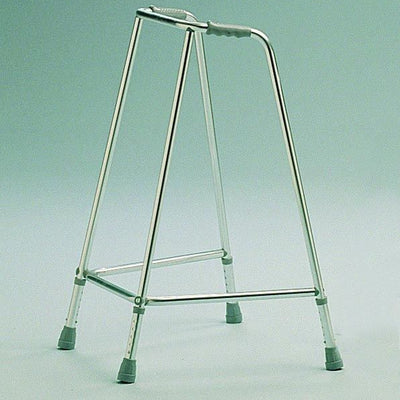 shows the Narrow Days Adjustable Height Walking Frame