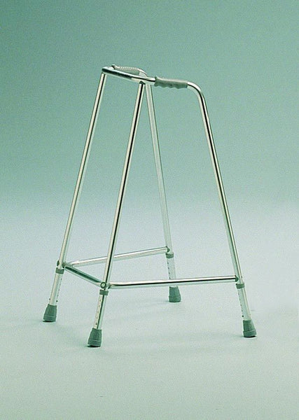 shows the Narrow Days Adjustable Height Walking Frame