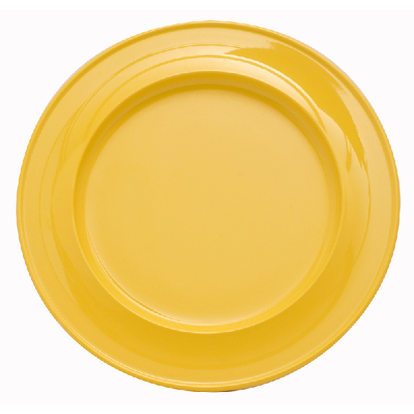 Dementia Friendly Plate - 18cm - Yellow