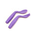 Easy Eaters Curved Cutlery – purple