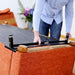 Morris Settee Raiser being installed