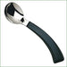 shows the Amefa curved handled spoon