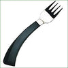shows the curved handled amefa cutlery fork