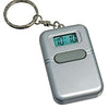 the silver keychain talking alarm clock