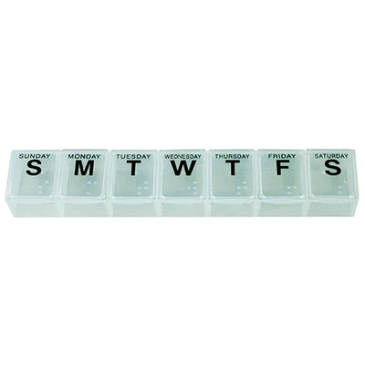 The Large Pill Dispenser with Flip Lids