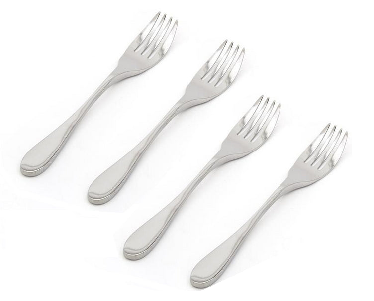 Four knork forks side by side