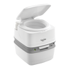 shows the porta potti 365 portable flushing toilet