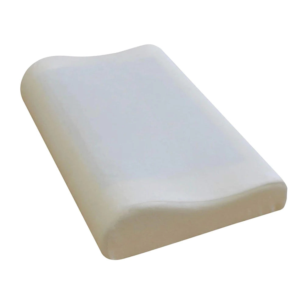 The Cooling Gel Memory Foam Contour Pillow with Soft Air Knit Fabric Cover