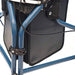 shows a close up of the bag on a kingfisher three wheel rollator