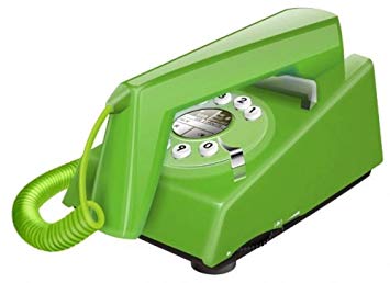 Trimline Telephone in Green