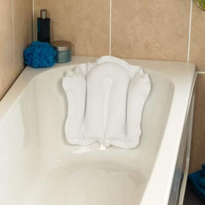 the image shows the homecraft bath pillow