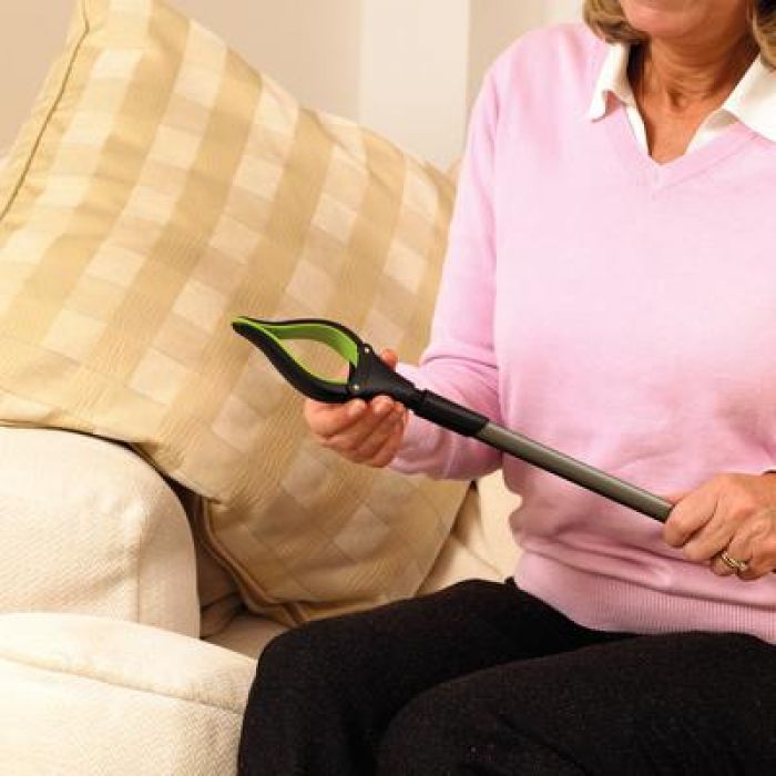 The Homecraft RevoReach Xcel Reacher / Grabber being used