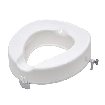 shows the derby raised toilet seat