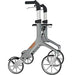 shows the lets fly rollator in graphite grey