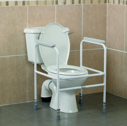 Homecraft Steel Adjustable Toilet Surround Rail – Ability Superstore
