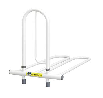 shows the heavy duty easyleaver bed rail